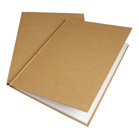 Cuaderno de empresa creativo a4 marrón