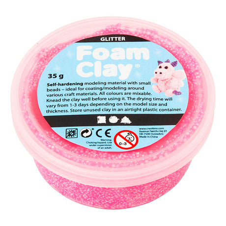 Empresa creativa https: www.cchobby.nl foam-clayr-glitter-pink-35-gr-1-doosje