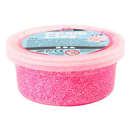 Empresa creativa https: www.cchobby.nl foam-clayr-glitter-pink-35-gr-1-doosje