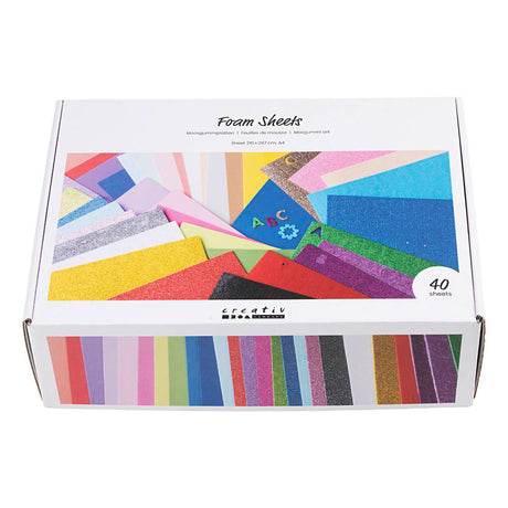Empresa creativa https: www.cchobby.nl foam-vellen-a4-sheet-210x297-cm-diverse-colors-40-sheet-1-doos