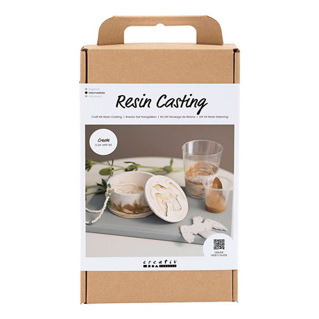 Empresa creativa https: www.cchobby.nl hobbyset-resin-casting-pot-with-lid-beige-off-white-1-doos