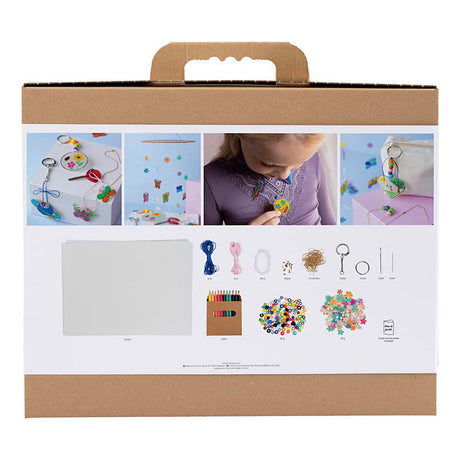 Empresa creativa https: www.cchobby.nl grupo set-shrink-foil-mobile-necklace-bracelet-keychain-varios-colores-1-box