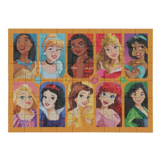 Trefl puzzle princesas disney 4 en 1 | 2 piezas