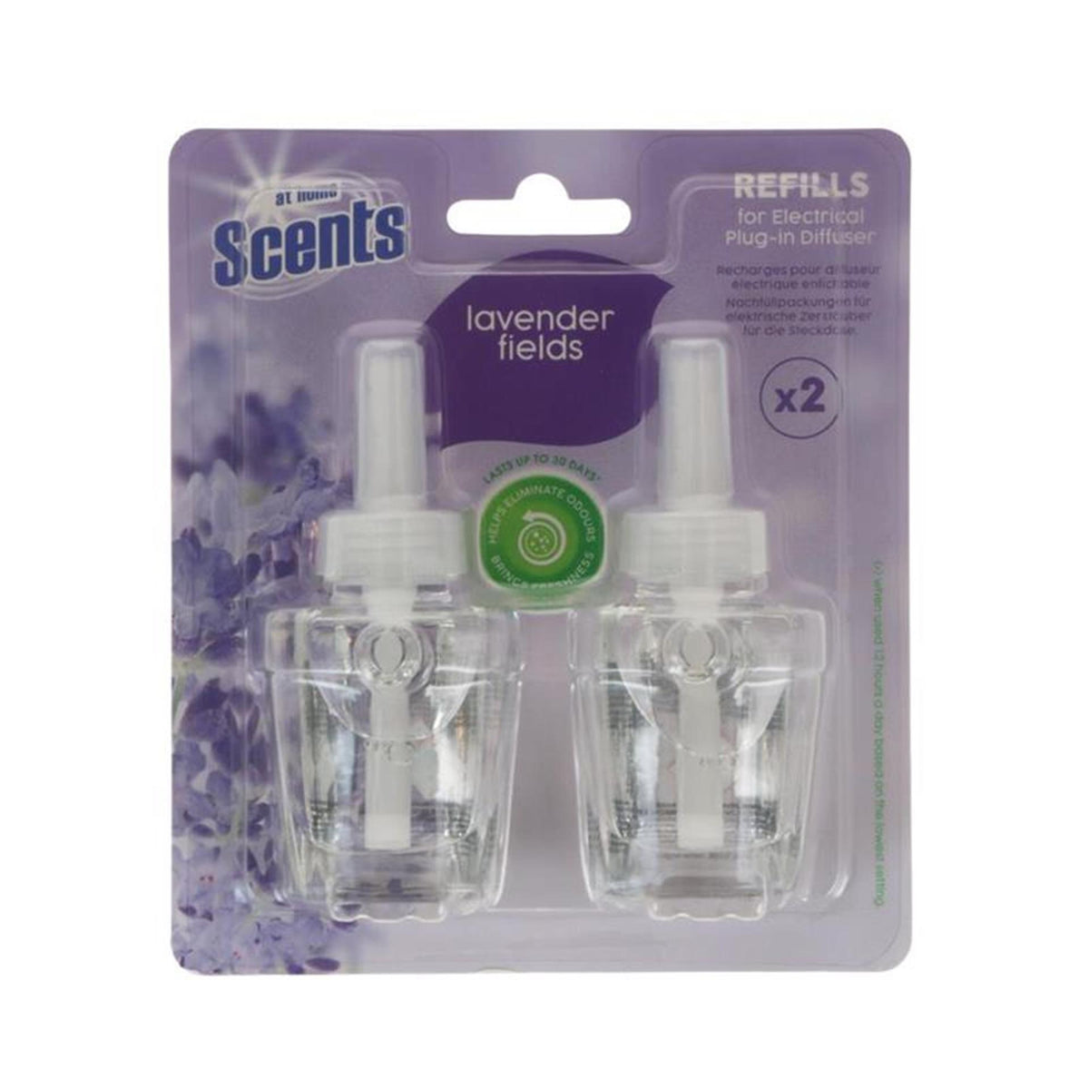 Ambientador eléctrico en casa 2x19ml lavanda recambio