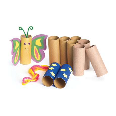 Coloraciones - rollos de papel higiénico reciclados, 24 uds.