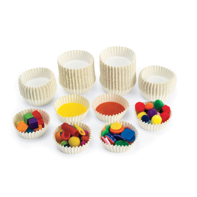 Coloraciones - vasos artesanales, juego de 100