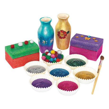 Coloraciones - vasos artesanales, juego de 100
