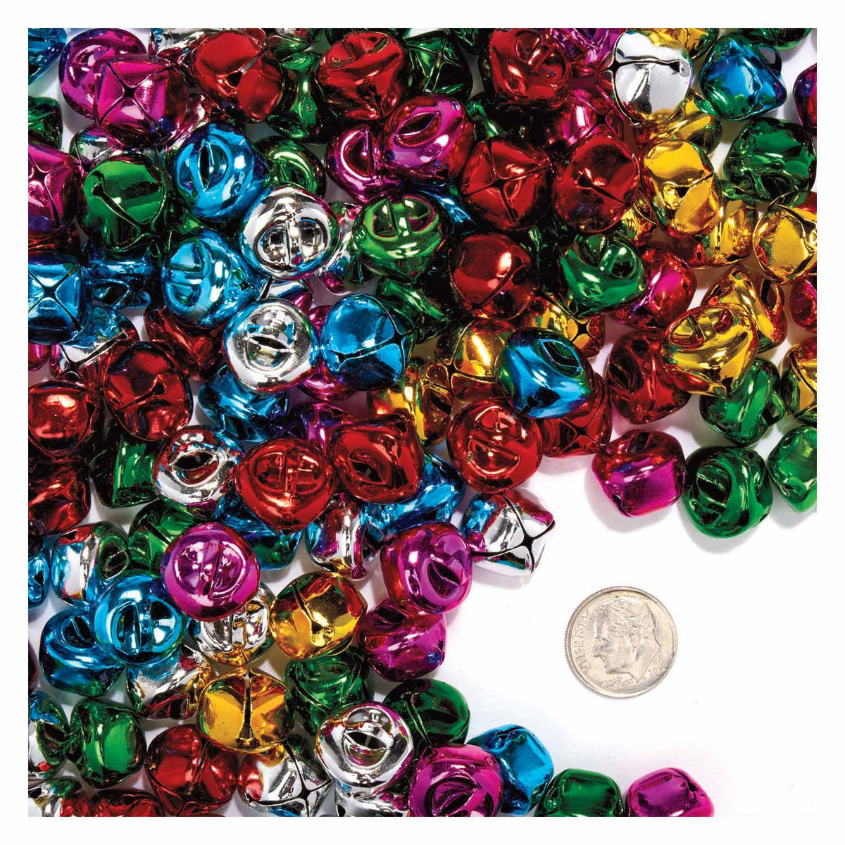Coloraciones: campanas de manualidades de color, 200st.