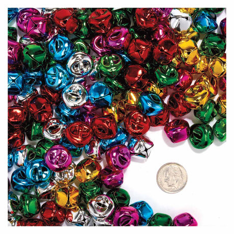 Coloraciones: campanas de manualidades de color, 200st.