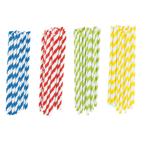 Coloraciones - pajitas artesanales de colores, 100 uds. (4 colores)