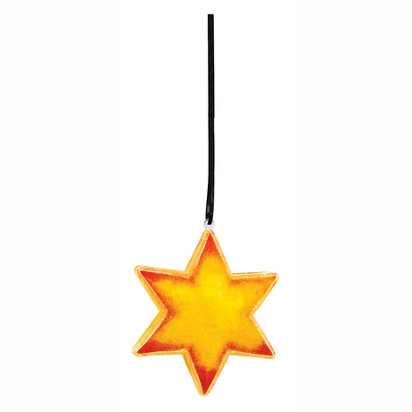 Los colores decoran tu propia estrella colgante navideña, juego de 12 piezas