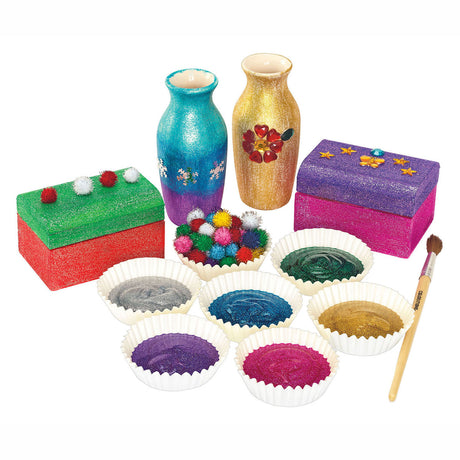 Coloraciones: decora tu propio jarrón de cerámica, juego de 12