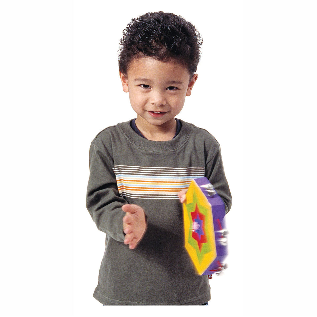Coloraciones: haz tu propia pandereta de papel maché, juego de 12