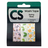 Coloraciones - washi tape spring 3 rollos, 5 mtr.