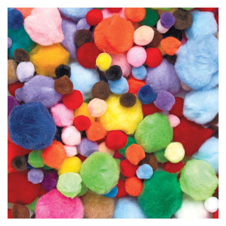 Coloraciones - bolsa de pompones 450 gramos, 1200 uds.