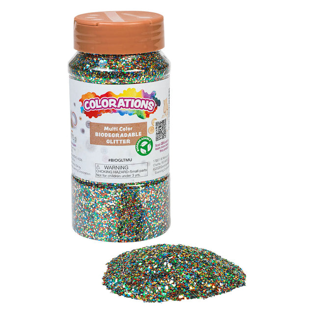 Coloraciones - purpurina biodegradable - multicolor, 113 gramos