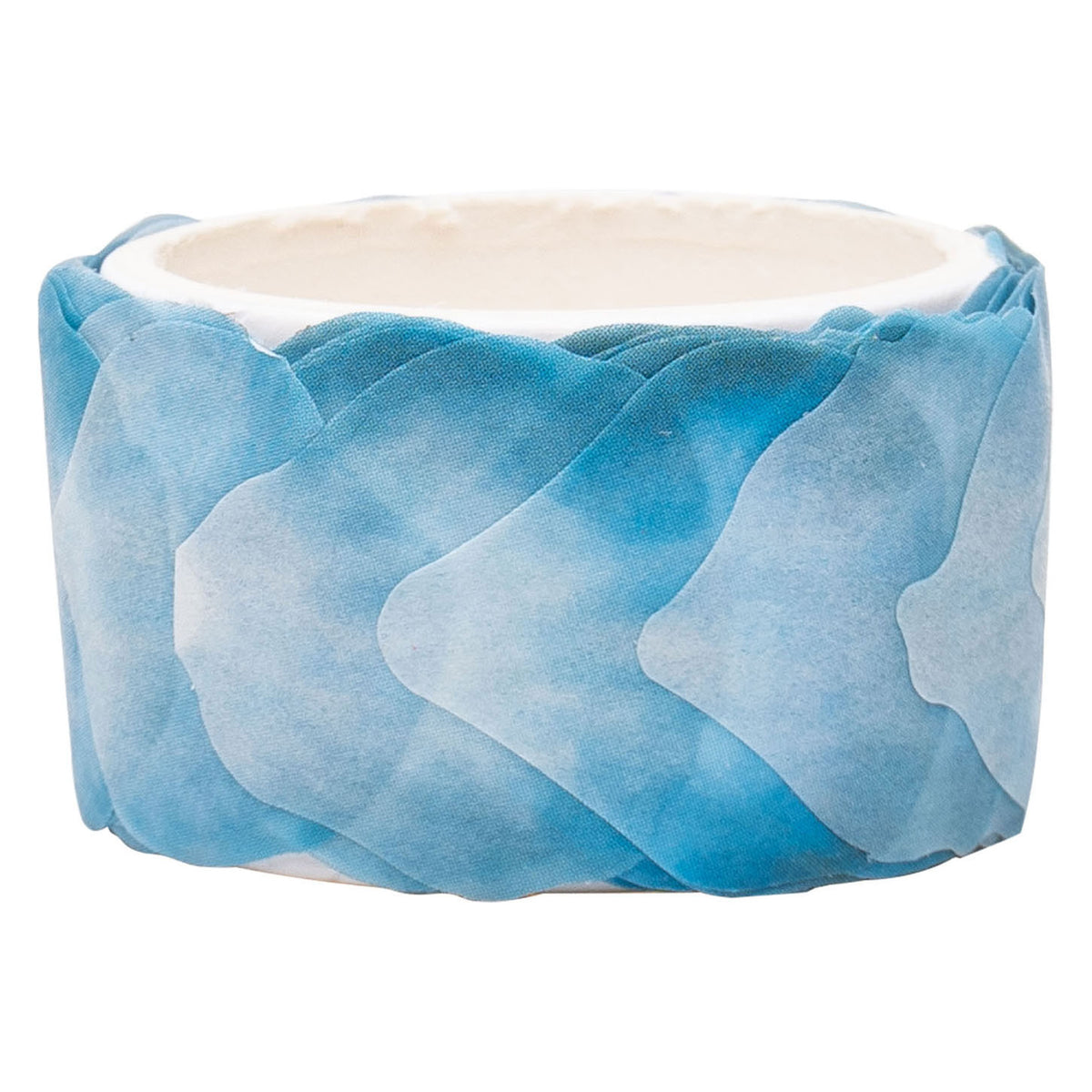 Coloraciones - Pegatinas Washi - Pétalos azules, 80.