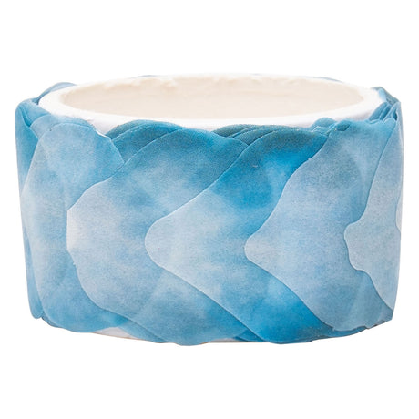 Coloraciones - Pegatinas Washi - Pétalos azules, 80.