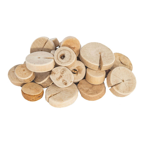 Coloraciones - Discos de madera, 1 kg