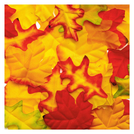 Coloraciones - hojas de otoño de tela, 200 uds.