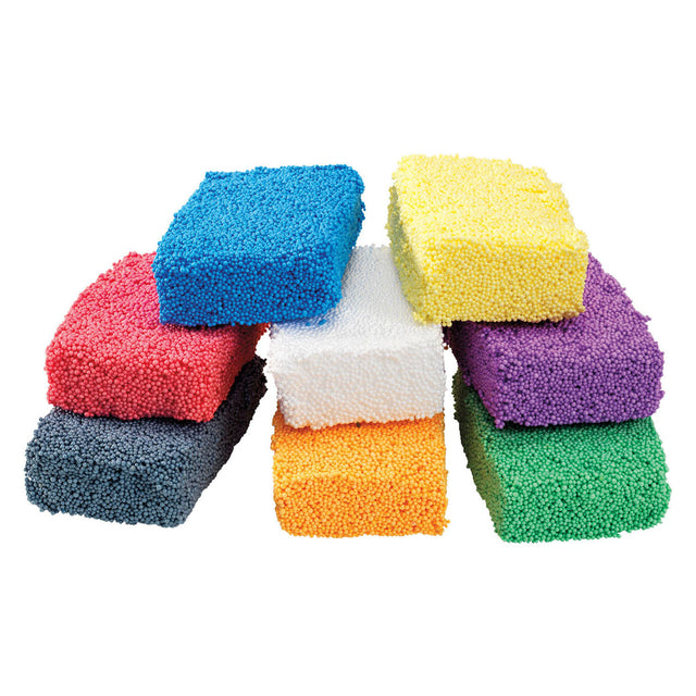 Coloraciones - Color de arcilla de espuma, conjunto de 8