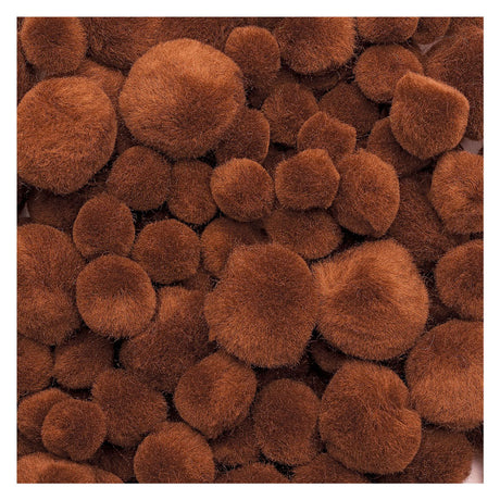 Coloraciones - Pomm Poms Bruin, 100.