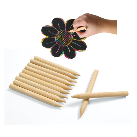 Coloraciones - Krapsen de madera, conjunto de 48