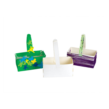 Coloraciones - Cestas de papel plegables, conjunto de 20
