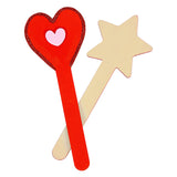 Coloraciones - Diy Wooden Stick Forms 4 Designs, 20st.