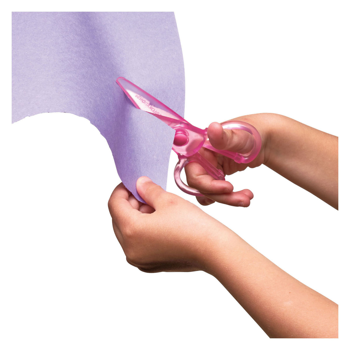 Coloraciones: tijeras de plástico, conjunto de 12