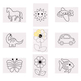 Coloraciones - tarjetas de costura, 48 uds.