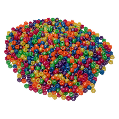 Coloraciones - cuentas pony efecto nácar 6x9 mm, 1000 uds.