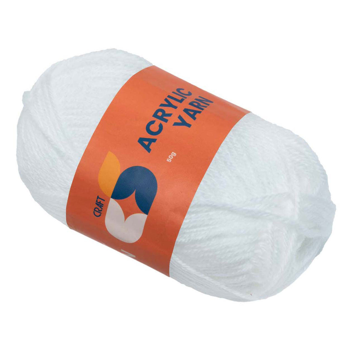 Coloraciones - hilo acrílico blanco, 50g