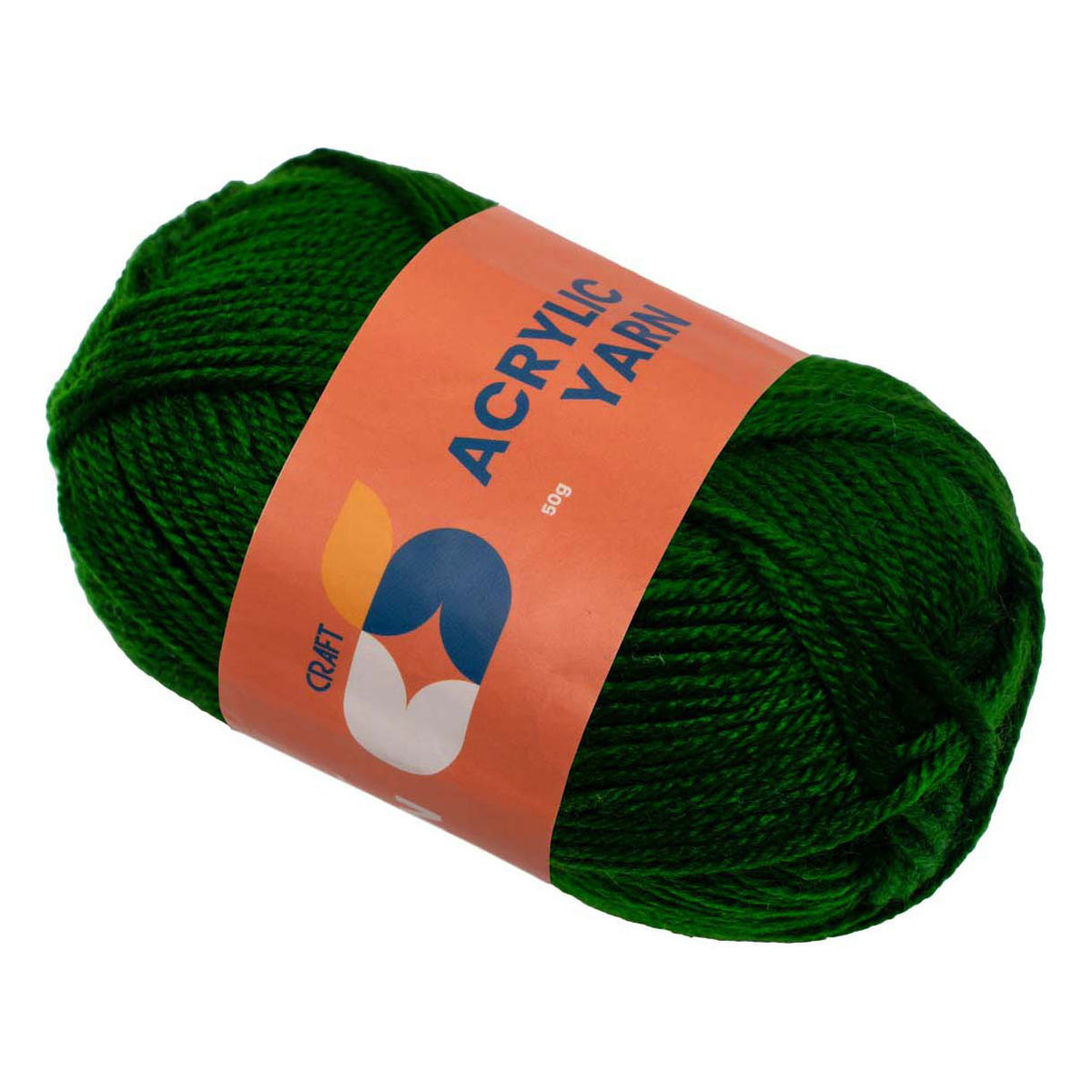 Coloraciones - hilo acrílico verde, 50g