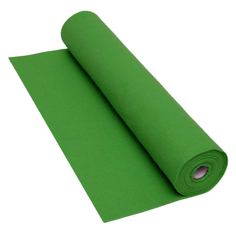 Coloraciones - rollo de fieltro verde - 160 gsm, 5 m x 45 cm