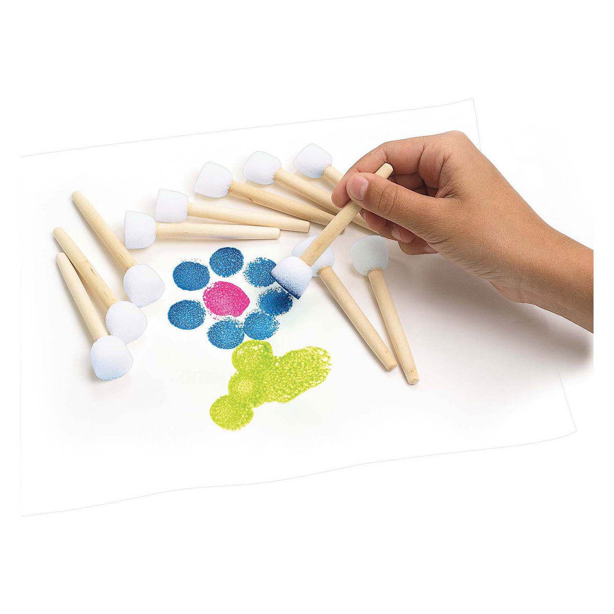 Coloraciones - pinceles para pintar puntos, 12 uds.