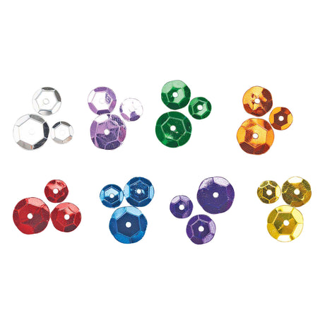 Coloraciones - juego de lentejuelas, 240 gramos