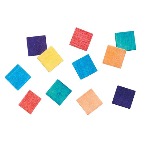 Coloraciones - cuadrados de mosaico de madera, 1000 uds.
