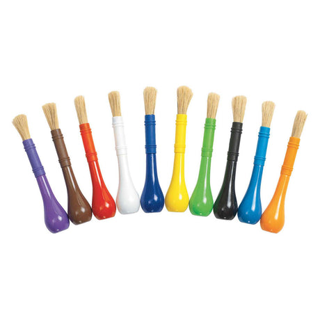 Coloraciones - pinceles de fácil agarre, 10 uds.