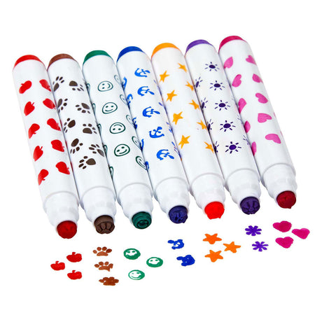 Coloraciones - marcadores de sellos lavables, 44 uds.
