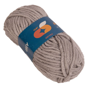 Coloraciones - hilo acrílico 4 mm - 50gr - gris