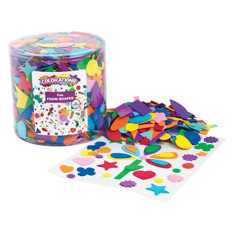 Coloraciones - formas artesanales de espuma - 227gr.