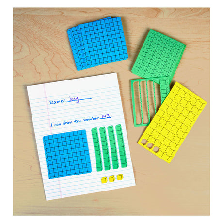 Coloraciones - pegatinas matemáticas de espuma - 300 uds.
