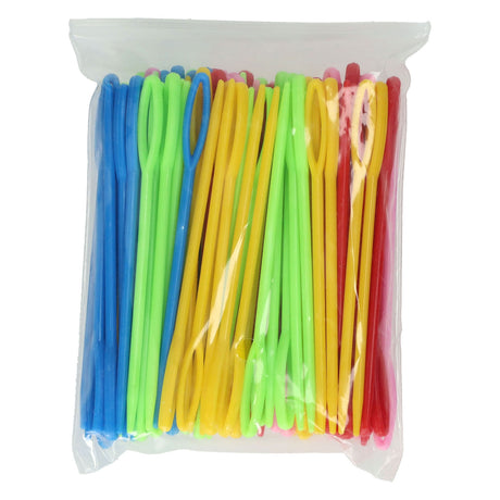 Coloraciones - agujas para lana - 100 uds.