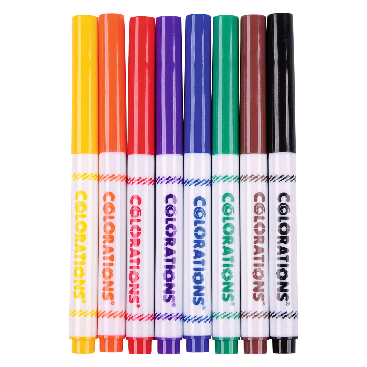 Rotuladores lavables Colorations, 8 uds.