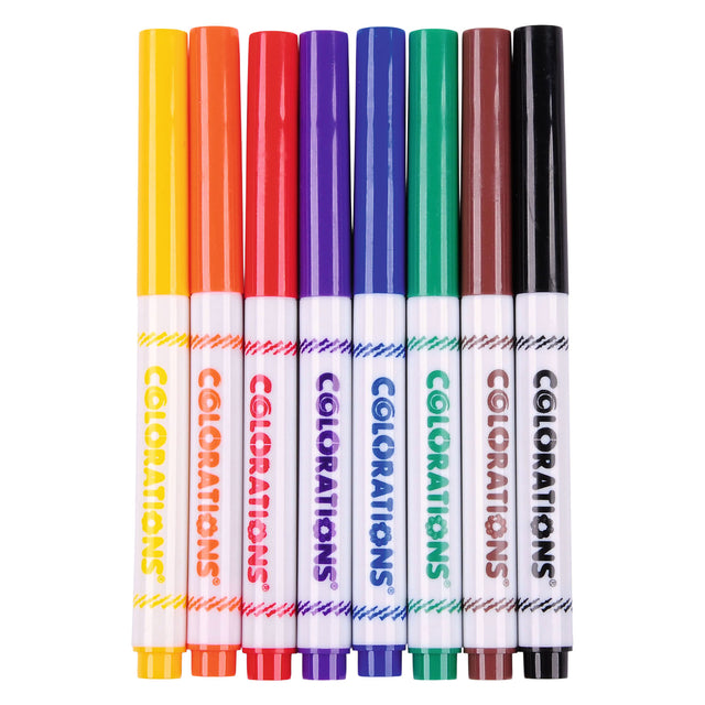 Rotuladores lavables Colorations, 8 uds.