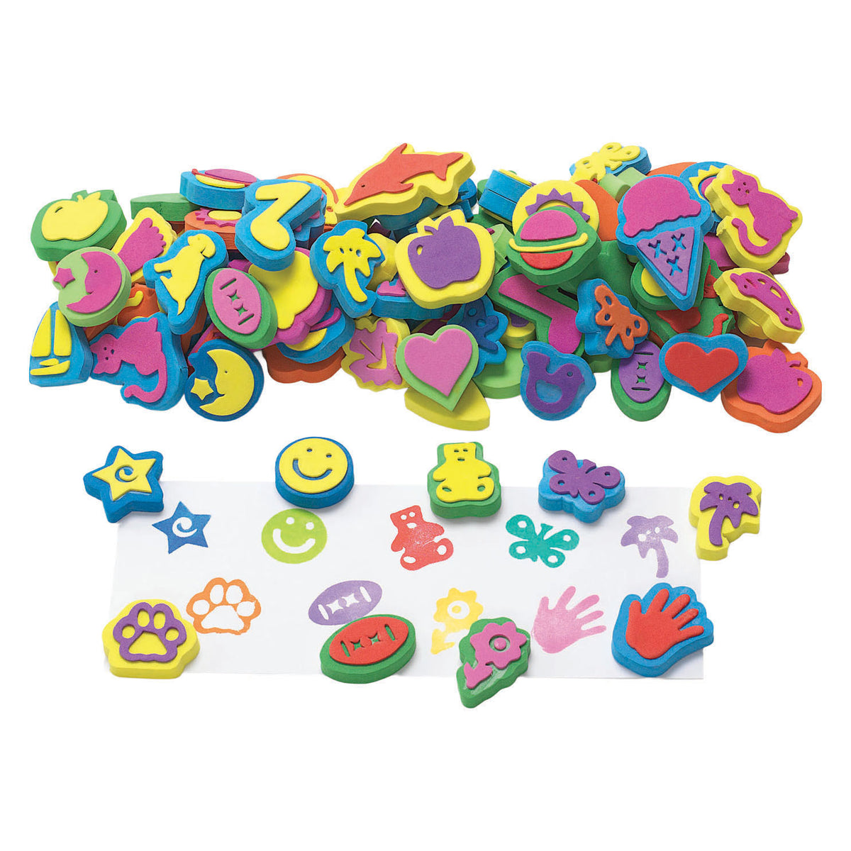Coloraciones - set de sellos - 100uds.