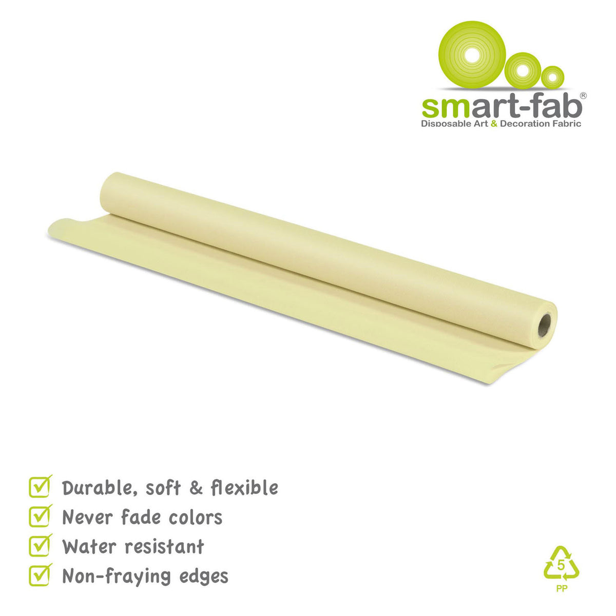 Rollo Smart Fab 0,61 x 5,5 m - crema