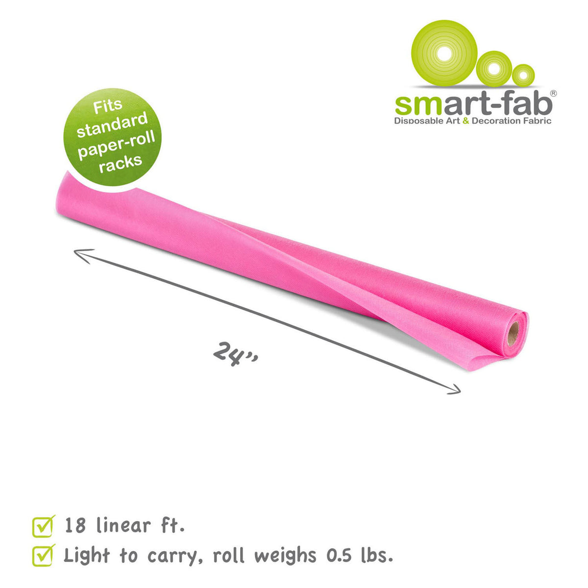 Rollo Smart Fab 0,61 x 5,5 m - rosa