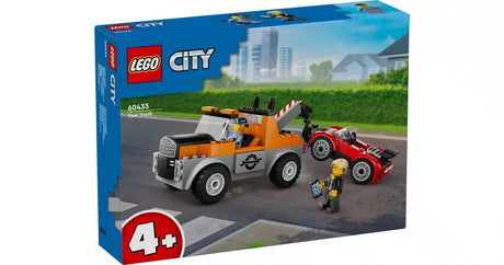 Grúa Lego City con reparación de coches deportivos - 60435